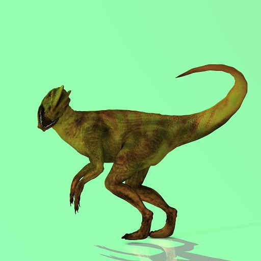Dilo CP 03 B Kopie.jpg - Rendered Image of a Dinosaur - with Clipping Path
